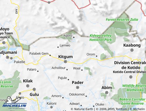 MICHELIN Chua map - ViaMichelin