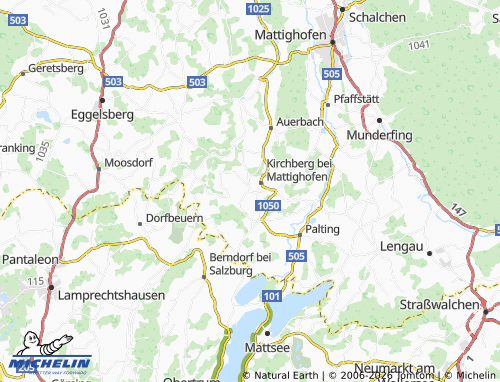 MICHELIN Sauldorf map - ViaMichelin