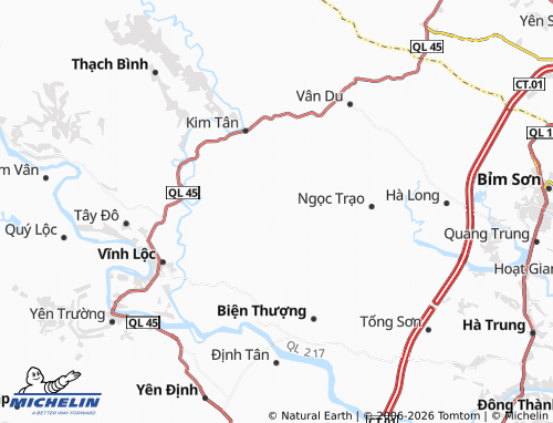 MICHELIN Thành Long map - ViaMichelin