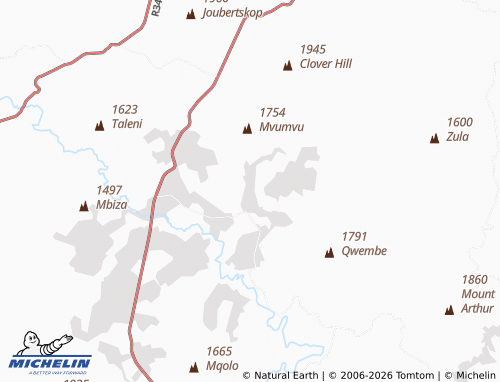 MICHELIN-Landkarte Tsembeyi - ViaMichelin