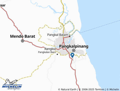 MICHELIN Kejaksaan map - ViaMichelin