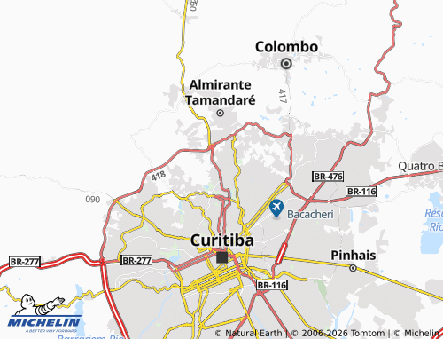 MICHELIN Abranches map - ViaMichelin