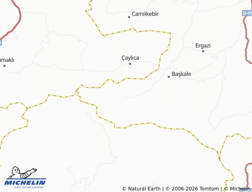 MICHELIN Boğakale map - ViaMichelin
