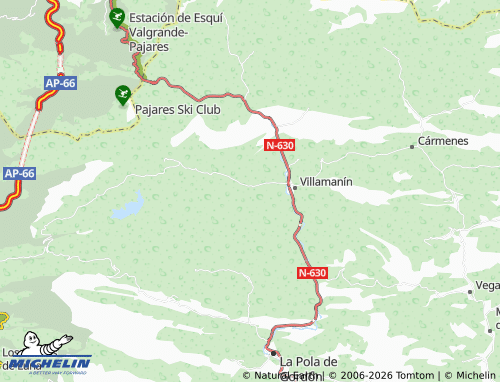 Kaart MICHELIN Rodiezmo - ViaMichelin