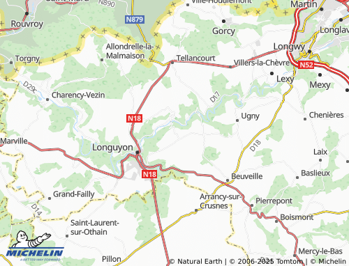Carte MICHELIN Revémont - ViaMichelin
