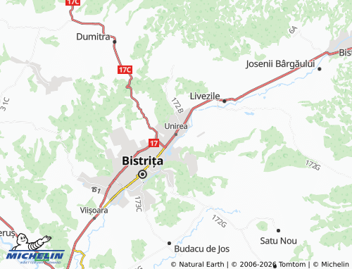 Mappa MICHELIN Unirea - ViaMichelin