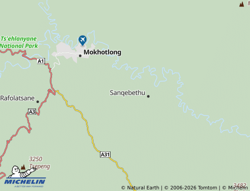 Carte MICHELIN Khutlo-Peli - ViaMichelin
