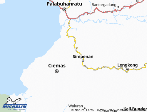 MICHELIN Cihaur map - ViaMichelin