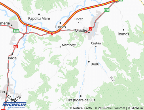 Mappa MICHELIN Tămășasa - ViaMichelin