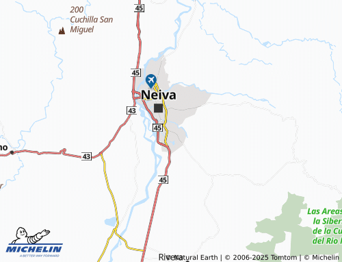 MICHELIN Torres de Alejandría map - ViaMichelin