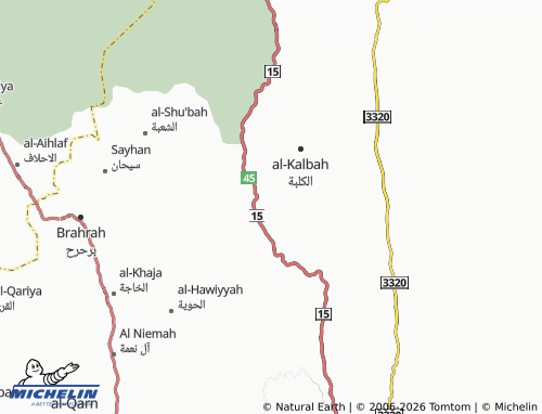 MICHELIN-Landkarte al-Kadi - ViaMichelin