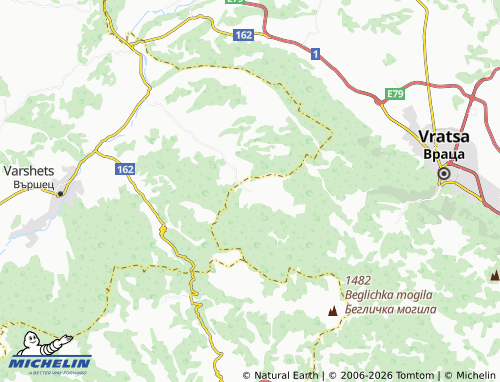 Mappa MICHELIN Lyutadzhik - ViaMichelin