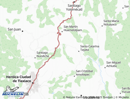 MICHELIN Santa María del Rosario map - ViaMichelin