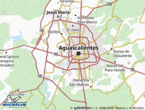 Mapa MICHELIN Modelo - ViaMichelin