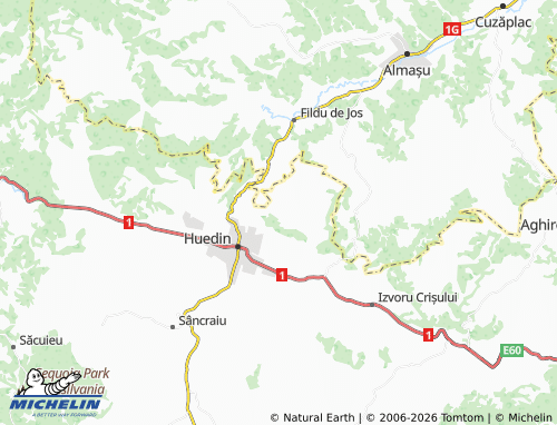 Carte MICHELIN Bicălatu - ViaMichelin