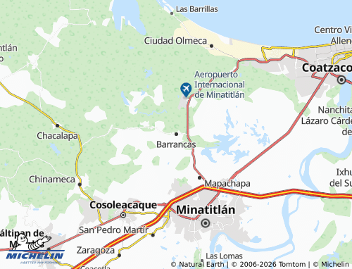 Mapa MICHELIN Barrancas - ViaMichelin