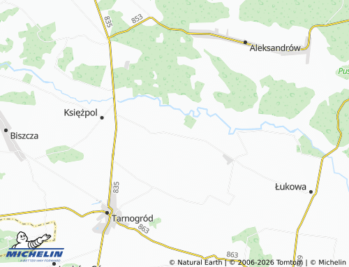 Mapa MICHELIN Rakówka - ViaMichelin