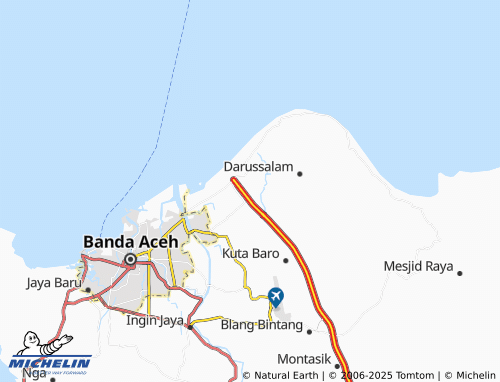 Mapa MICHELIN Miruek Lamreudeup - ViaMichelin