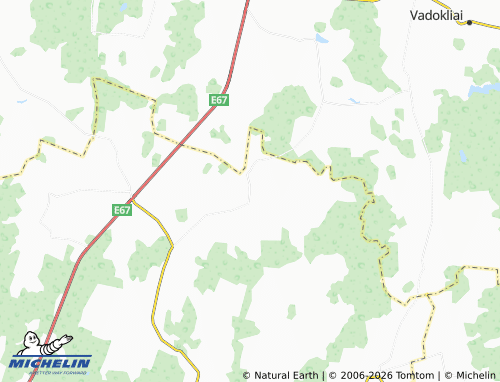 Mappa MICHELIN Pauslajys - ViaMichelin