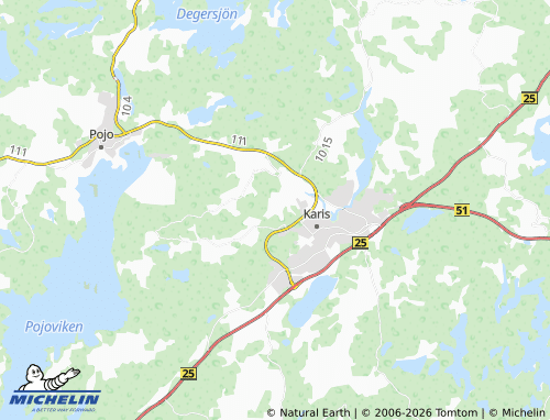 MICHELIN-Landkarte Stenåker - ViaMichelin