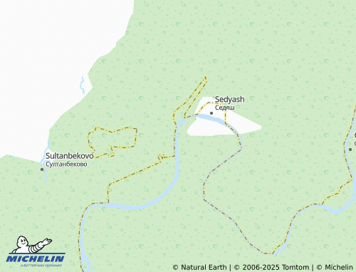 Mappa MICHELIN Verkhniy Suyan - ViaMichelin