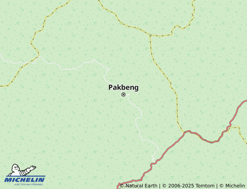 MICHELIN Pakbeng map - ViaMichelin