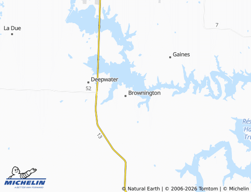 Mapa MICHELIN Brownington - ViaMichelin
