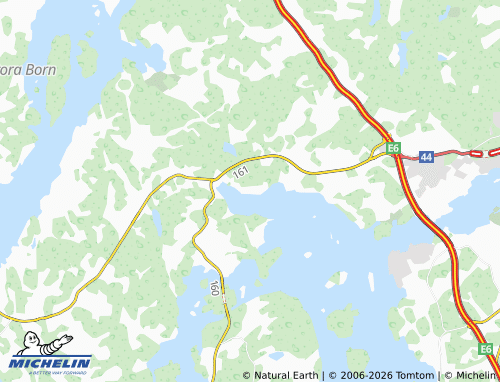 Carte MICHELIN Lanesund - ViaMichelin