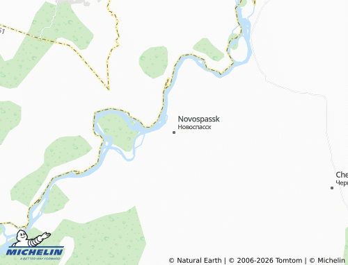 MICHELIN-Landkarte Novospassk - ViaMichelin