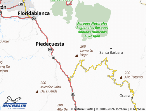 MICHELIN Miraflores map - ViaMichelin