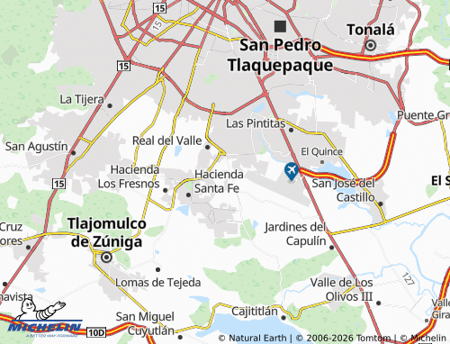 MICHELIN Punta Coral Aqua map - ViaMichelin