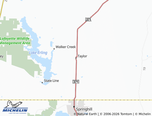 Mapa MICHELIN Taylor - ViaMichelin
