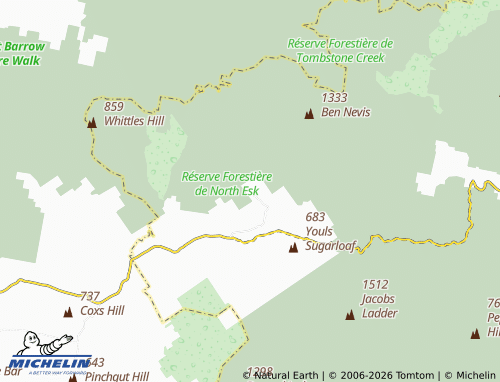 Mapa MICHELIN Upper Blessington - ViaMichelin