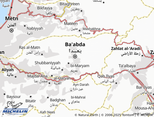Mappa MICHELIN Khulwat - ViaMichelin