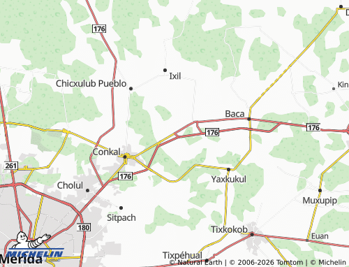 Mappa MICHELIN Tekat - ViaMichelin