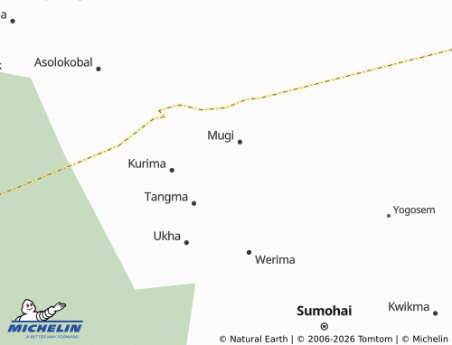 MICHELIN Hunenima map - ViaMichelin