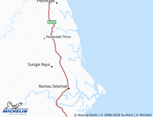 MICHELIN Kuala Parek map - ViaMichelin