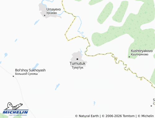 MICHELIN-Landkarte Tumutuk - ViaMichelin