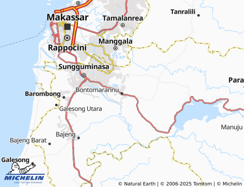 MICHELIN Bontomarannu map - ViaMichelin