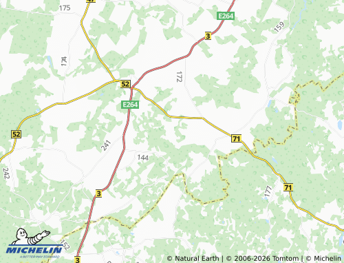 MICHELIN Atra map - ViaMichelin