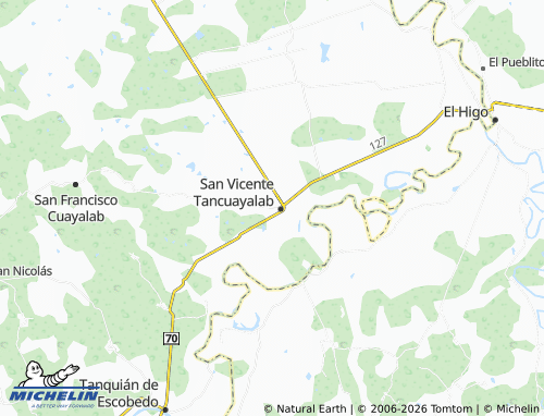 Mappa MICHELIN Monte Verde - ViaMichelin