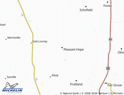 Mappa MICHELIN Pleasant Hope - ViaMichelin