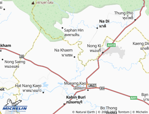 MICHELIN Na Khaem map - ViaMichelin