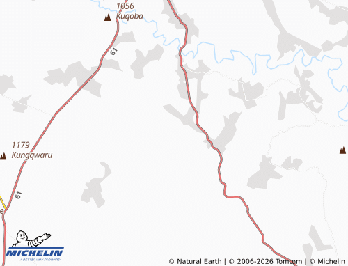 MICHELIN-Landkarte eMmangweni - ViaMichelin