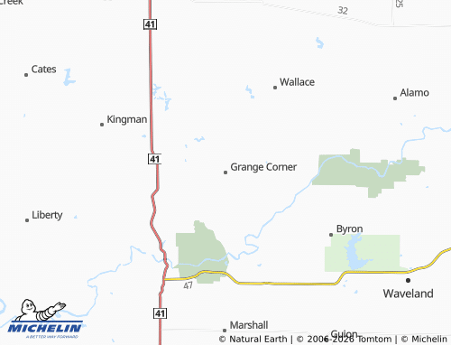 Mappa MICHELIN Grange Corner - ViaMichelin