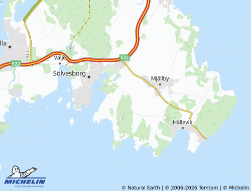Carte MICHELIN Mörby - ViaMichelin