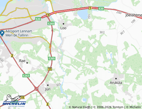 MICHELIN Kadaka map - ViaMichelin