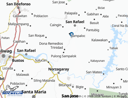 MICHELIN Camachile map - ViaMichelin