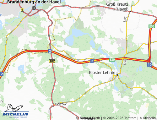 MICHELIN Grebs map - ViaMichelin