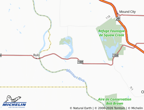 Mapa MICHELIN Big Lake - ViaMichelin